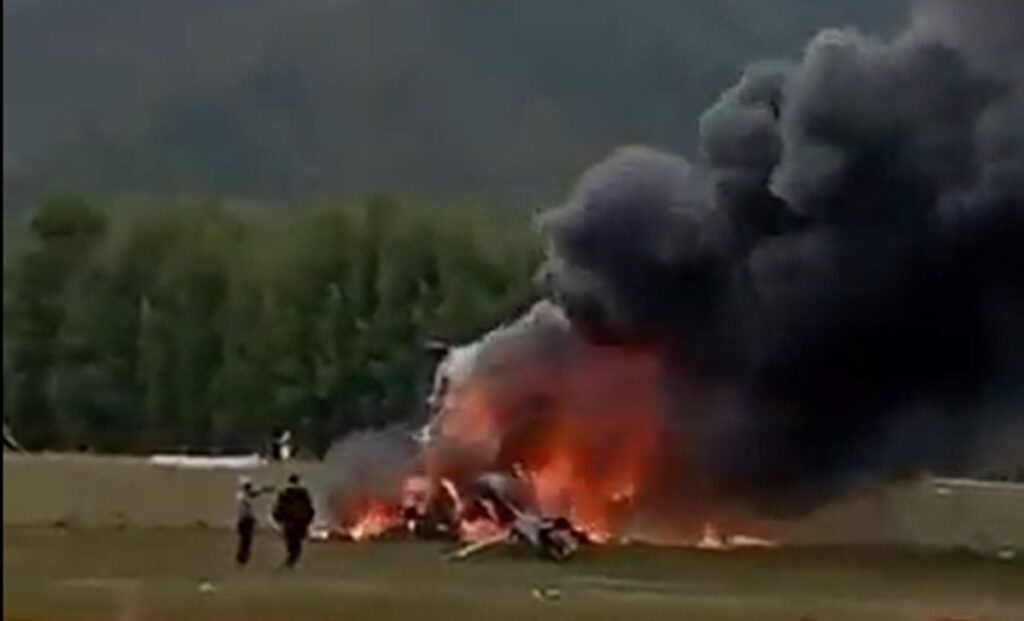 Photo of video | Șase morți într-un accident de elicopter în Siberia